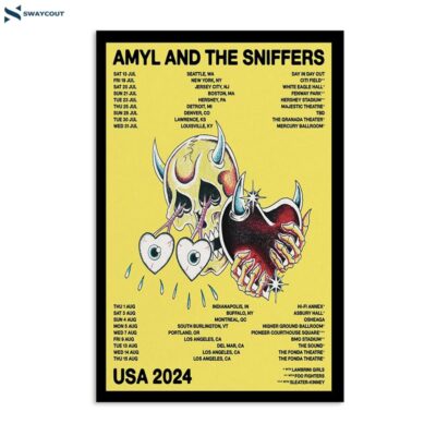 Amyl And The Sniffers Usa 2024 Poster