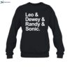 Ben Schwartz Leo Dewey Randy Sonic Shirt 1