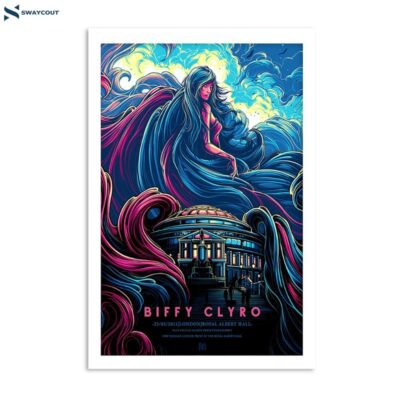 Biffy Clyro Commemorate 2011 Royal Albert Hall London England Poster