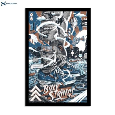 Billy Strings Cleveland Oh Jacobs Pavilion At Nautica June 13 2023 Poster