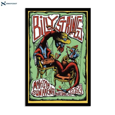 Billy Strings December 15 2023 Mohegan Sun Arena Wilkes-barre Pa Poster