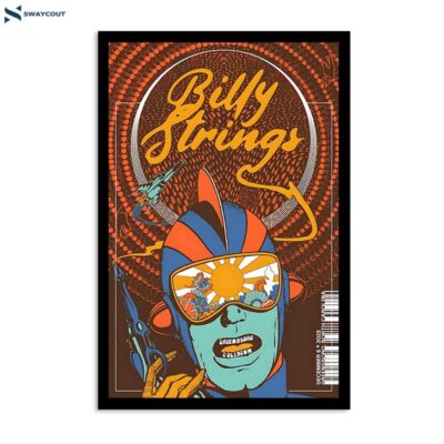 Billy Strings December 6 2023 Greensboro Coliseum Greensboro Nc Poster