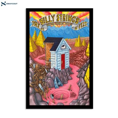 Billy Strings May 17 2023 Arizona Financial Theatre Phoenix Az Poster