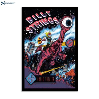 Billy Strings May 19 2023 Greek Theatre Los Angeles Ca Poster