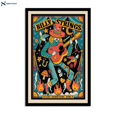 Billy Strings November 10 2023 Carlswerk Victoria Cologne De Poster