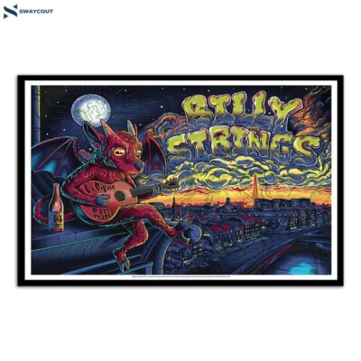 Billy Strings November 14 2023 La Cigale Paris Fr Poster