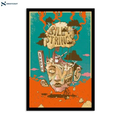 Billy Strings November 8 2023 De Roma Antwerp Be Poster