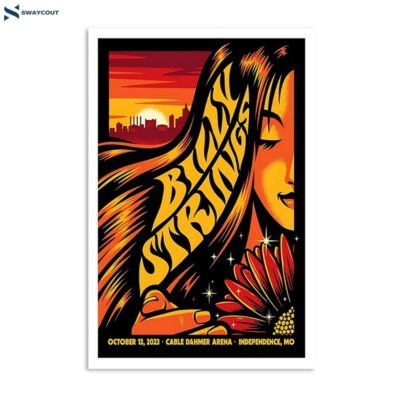 Billy Strings October 13 2023 Cable Dahmer Arena Independence Mo Poster