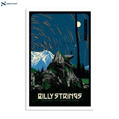 Billy Strings Renewal September 23 2023 Concert Poster