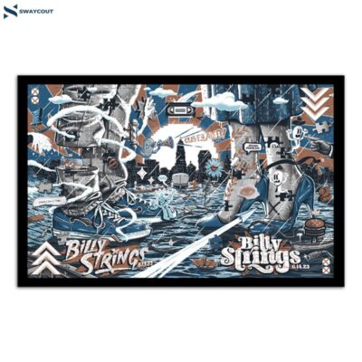 Billy Strings San Diego Ca 2023 Tour Limited Poster