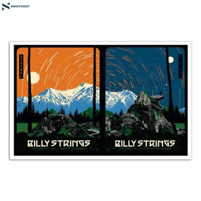 Billy Strings September 22 & 23 2023 Renewal Buena Vista Co Poster