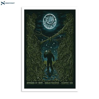 Billy Strings Wamu Theater Seattle Wa October 1 2023 Poster