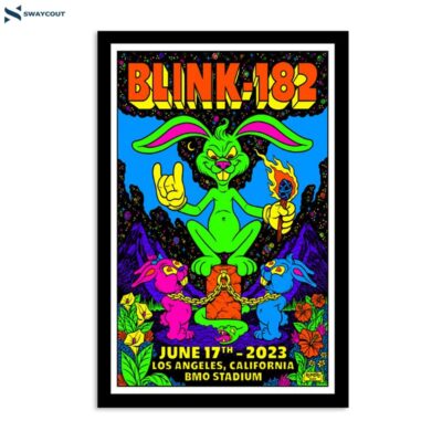 Blink-182 June 17 2023 Poster