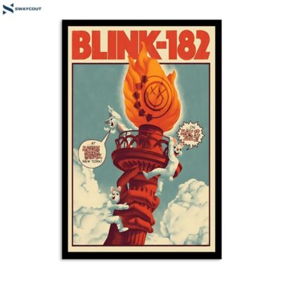 Blink-182 May 19 2023 Madison Square Garden New York Ny Poster