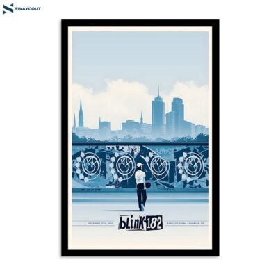 Blink-182 September 17 2023 Barclays Arena Hamburg De Poster