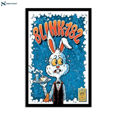 Blink-182 September 20 2023 Wiener Stadthalle Vienna Austria Poster