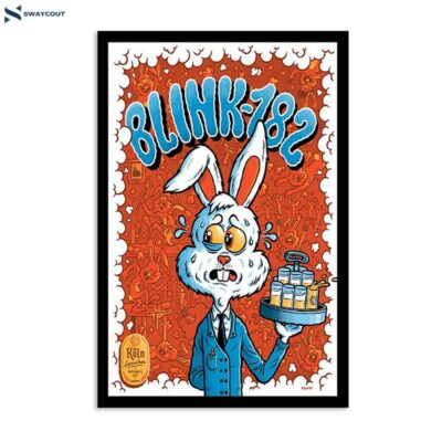 Blink-182 September 9 2023 Lanxess Arena Cologne Germany Poster