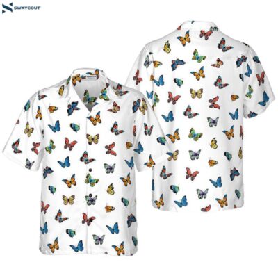 Butterfly Hawaiian Shirt