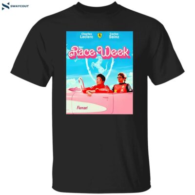 Charles Leclerc Carlos Sainz Race Week Barbie Shirt