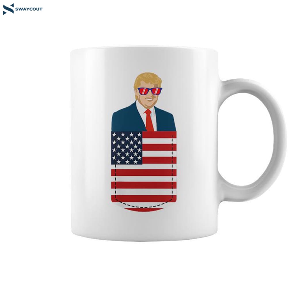 Donald Trump Pocket 2020 Election Usa Maga Republican Coffee Mug