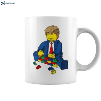 Donald Trump Presidential Building Brick Wall Coffee Mug