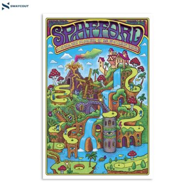 Florida Tour 2022 Spafford Music Poster