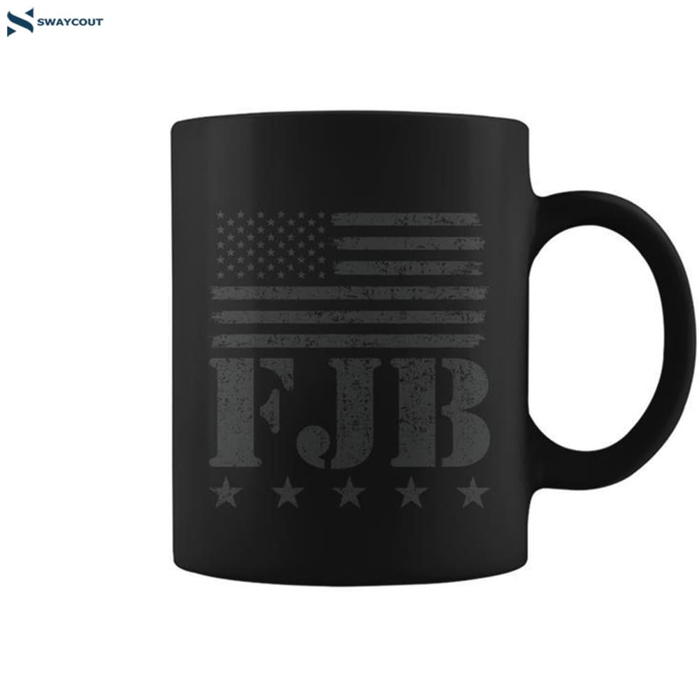 Funny Anti Biden Fjb Anti Biden American Flag Coffee Mug