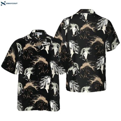 Galloping Horse Hawaiian Shirt