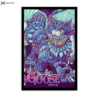 Goose Band Seattle Wa April 22 2023 Poster