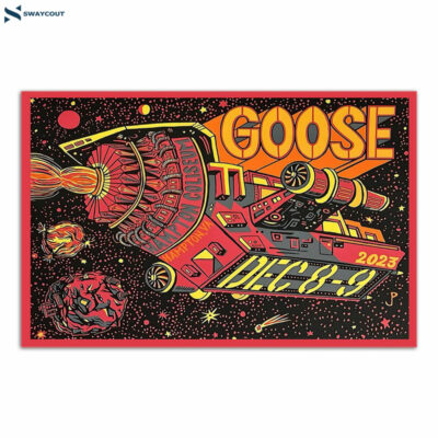 Goose Dec 8 & 9 2023 Hampton Coliseum Hampton Va Poster