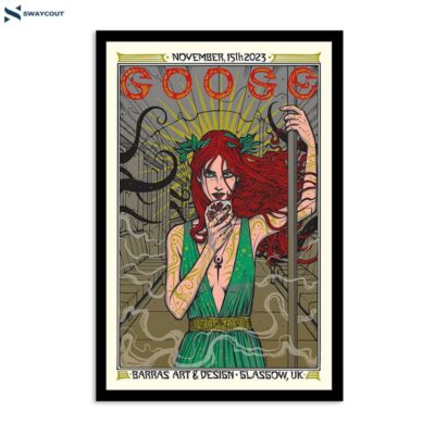 Goose November 15 2023 Barras Art & Design Glasgow Uk Poster