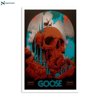 Goose Red Rocks Amphitheatre Morrison Co 2023 Poster