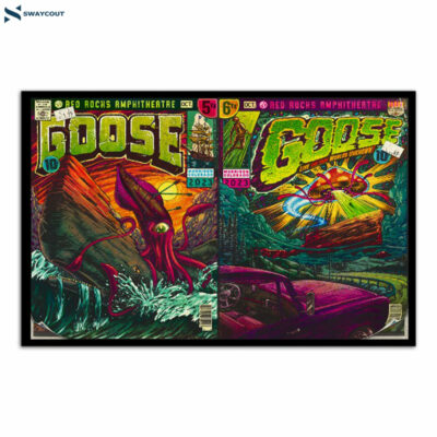 Goose Red Rocks Amphitheatre October 5 & 6 2023 Morrison Co Poster