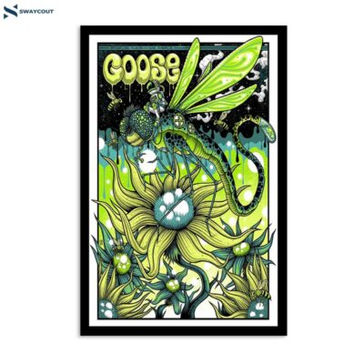 Goose September 17 2023 Miller High Life Theatre Milwaukee Wi Poster