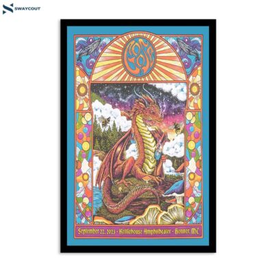 Goose September 22 2023 Kettlehouse Amphitheater Bonner Mt Poster