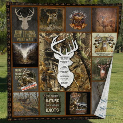 Hunting Country Quilt Blanket