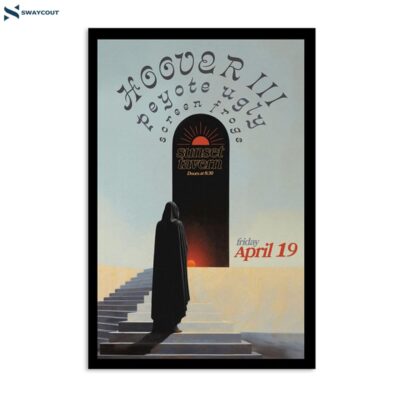 Hooveriii Seattle Wa April 19 2024 Sunset Tavern Poster