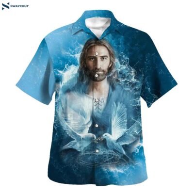 Jesus And Dove Hawaiian Shirt