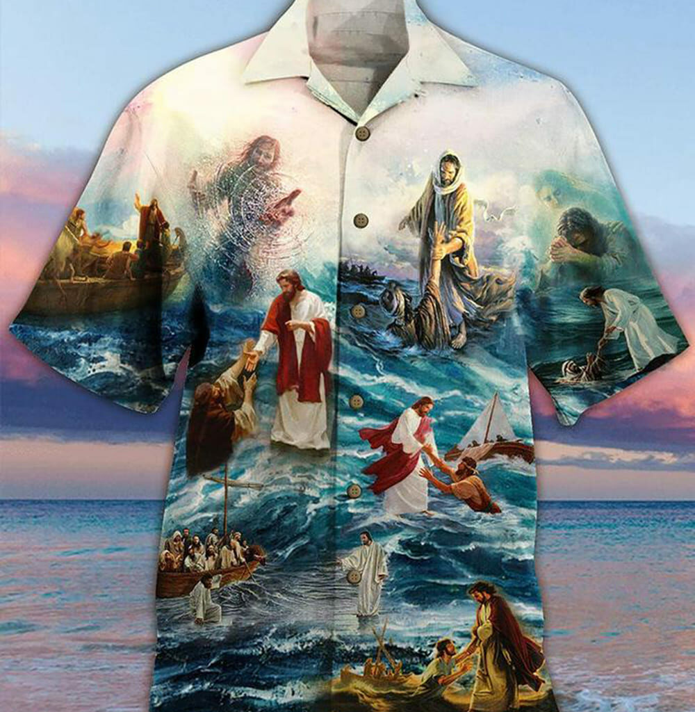 Jesus Saved My Life Hawaiian Shirt