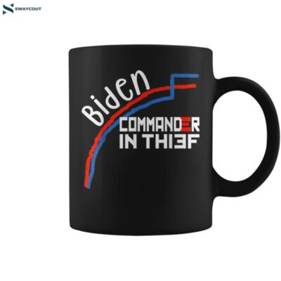 Joe Biden Commander In Thief Benford_s Law Trump Political Coffee Mug