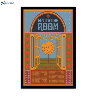 Levitation Room Spring Tour 2024 Poster