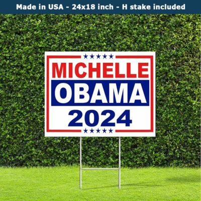 Michelle Obama 2024 Yard Sign