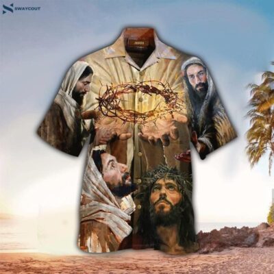 My King Wore This Crown Jesus Hawaiian Shirt