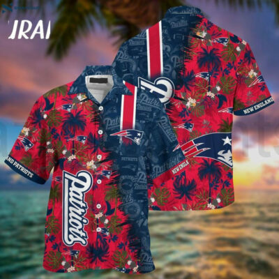 Nfl Summer New England Patriots Hawaiian Shirt