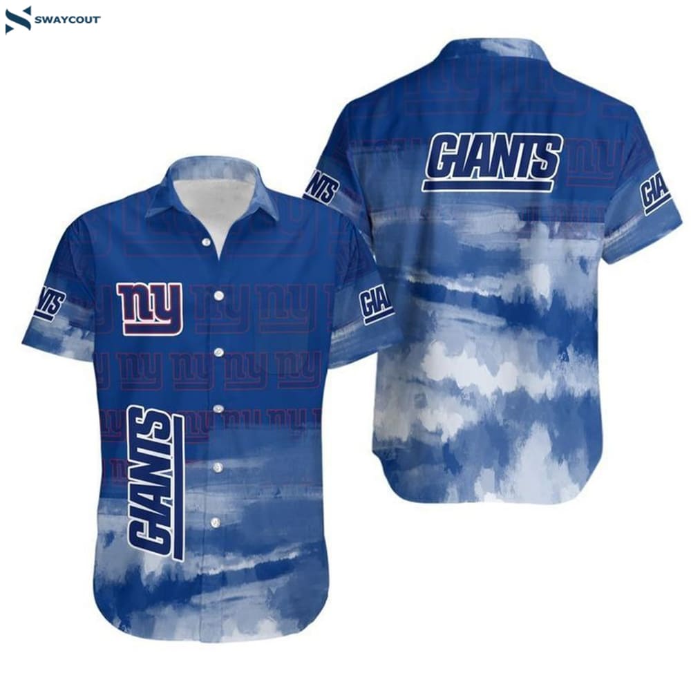 Ny Giants Nfl Gift For Fan Graphic Print Hawaiian Shirt