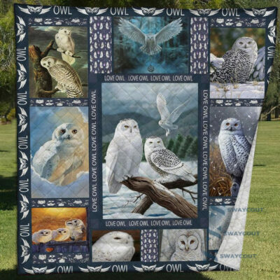 Owl Love Owl Love Owl Quilt Blanket