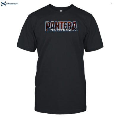 Pantera Far Beyond Bedtime Shirt