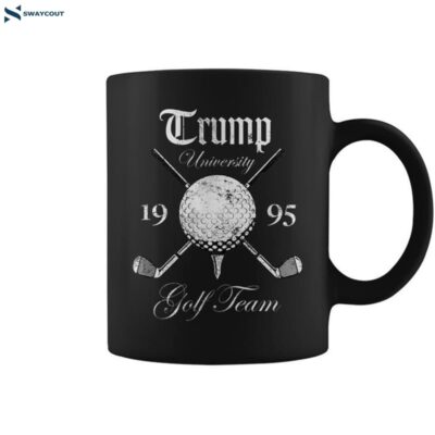 Pro Trump Vintage University Golf Team Coffee Mug