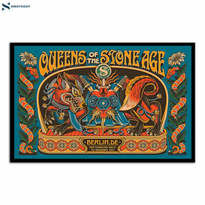 Queens Of The Stone Age November 9 2023 Max-schmeling-halle Berlin De Poster