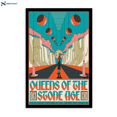 Queens Of The Stone Age September 26 2023 Walmart Amp Rogers Ar Poster